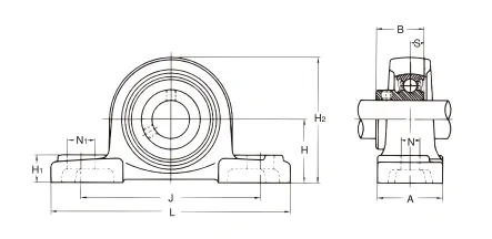 鋼板圓型法蘭 BP 形
